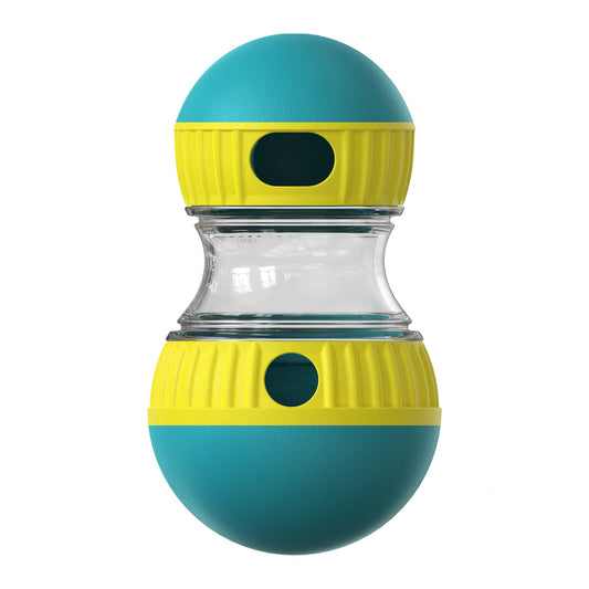 Interactive Food Dispensing Dog Toy - Puzzle Ball for Slow Feeding & Mental Stimulation